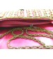 Ladies Designer Bag, Zari Zardozi Work with Golden Color, Bridal Bag, Red Color